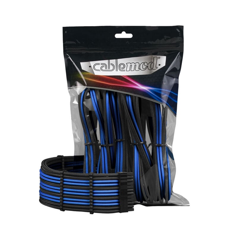 CableMod PRO ModMesh 12VHPWR Cable Extension Kit - black/blue image number 3