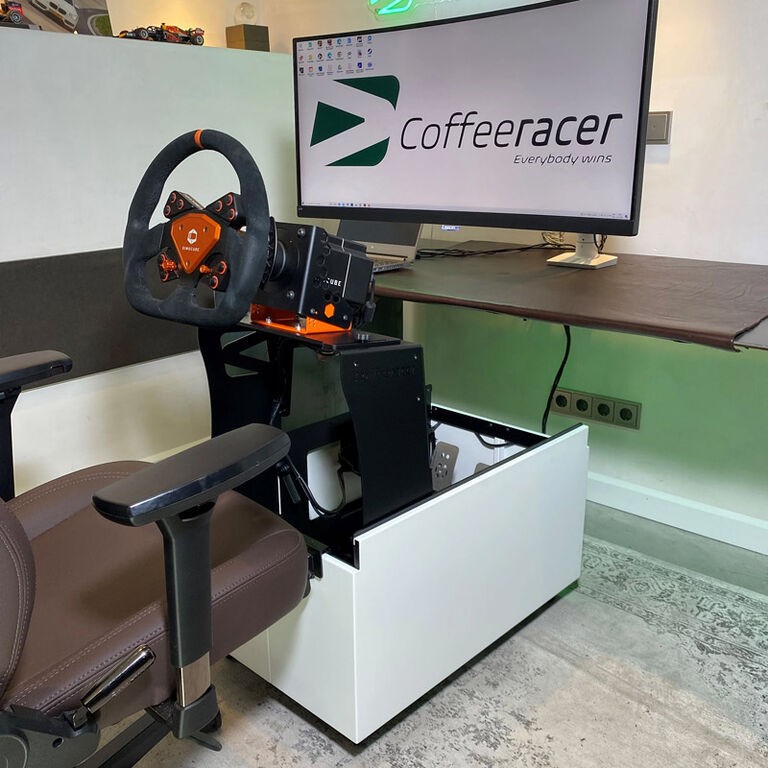 CoffeeRacer Play - foldable Sim Racing Cockpit image number 6