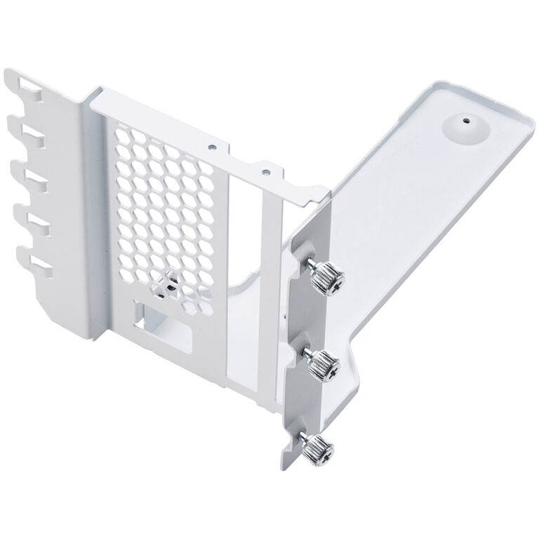 PHANTEKS Vertical GPU Bracket II + PCI-E 4.0 x16 riser ribbon cable, 22 cm - white image number 2