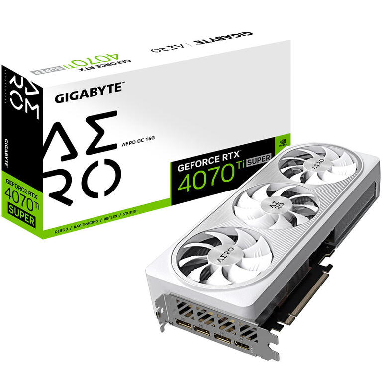 GIGABYTE GeForce RTX 4070 Ti Super Aero OC 16G, 16384 MB GDDR6X image number 0