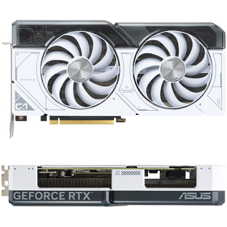 ASUS GeForce RTX 4070 Super Dual 12G White, 12288 MB GDDR6X image number 2