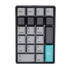 Varmilo VB21M Moonlight Wireless Numpad, MX-Brown image number null