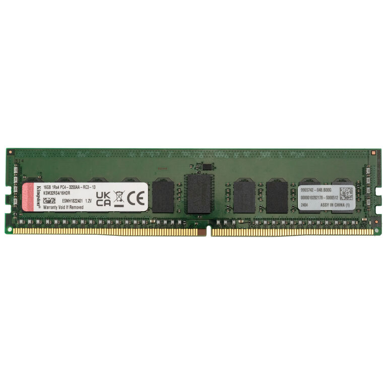 Kingston Server Premier RDIMM, DDR4-3200, CL22, ECC - 16 GB image number 1