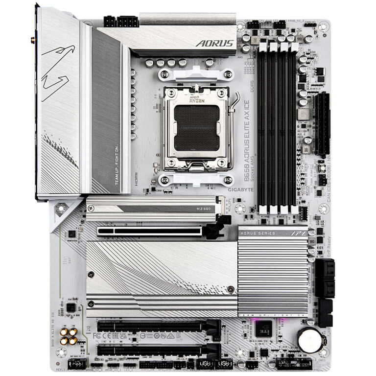 GIGABYTE B650 Aorus Elite AX ICE, AMD B650 motherboard - Socket AM5, DDR5 image number 2