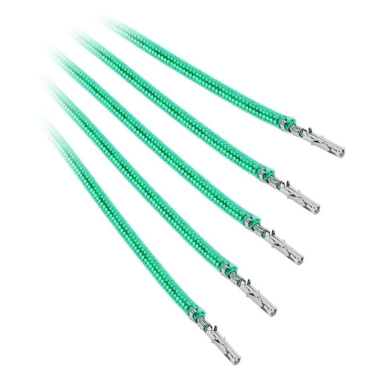 BitFenix Alchemy 2.0 PSU Cable, 5x 20cm - green image number 1