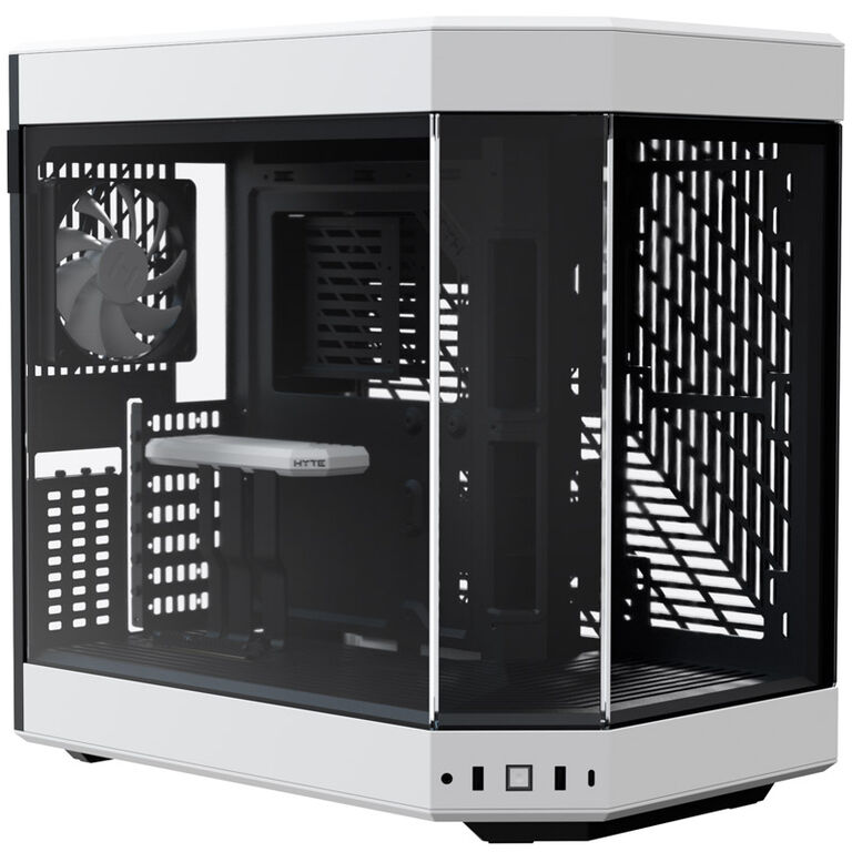 Hyte Y60 Midi Tower, Tempered Glass - black/white image number 0