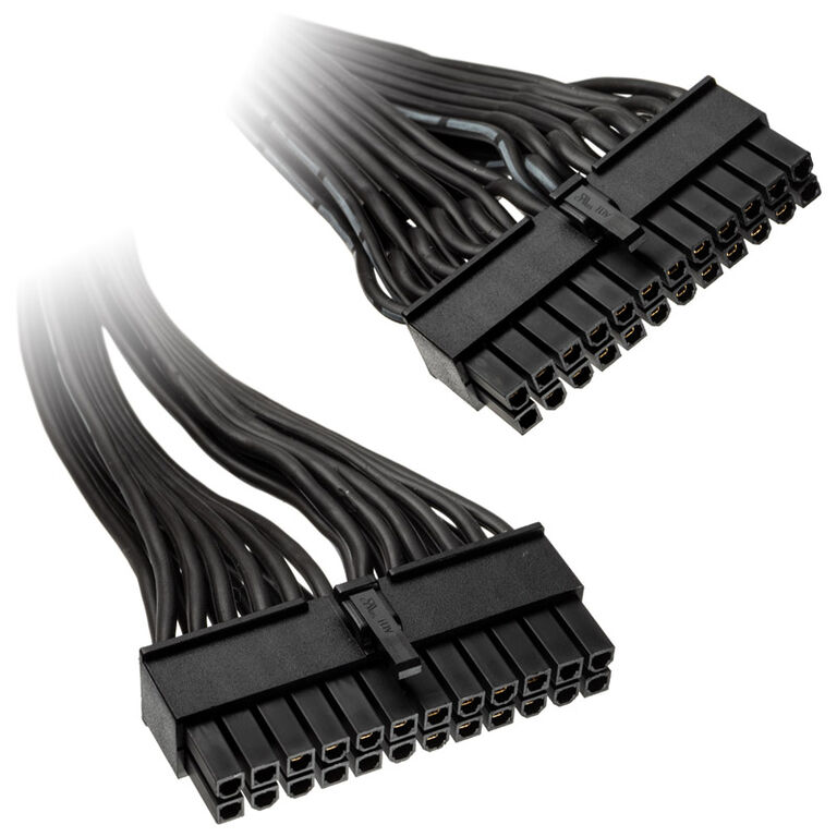 SilverStone 24 Pin ATX to 24 Pin Cable 350mm - black image number 0