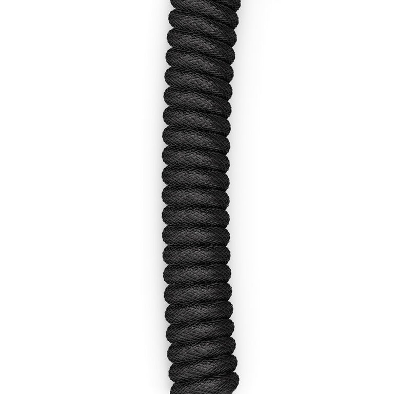 Glorious Coiled Cable Phantom Black, USB-C auf USB-A Spiralkabel - 1,37m, schwarz image number 4
