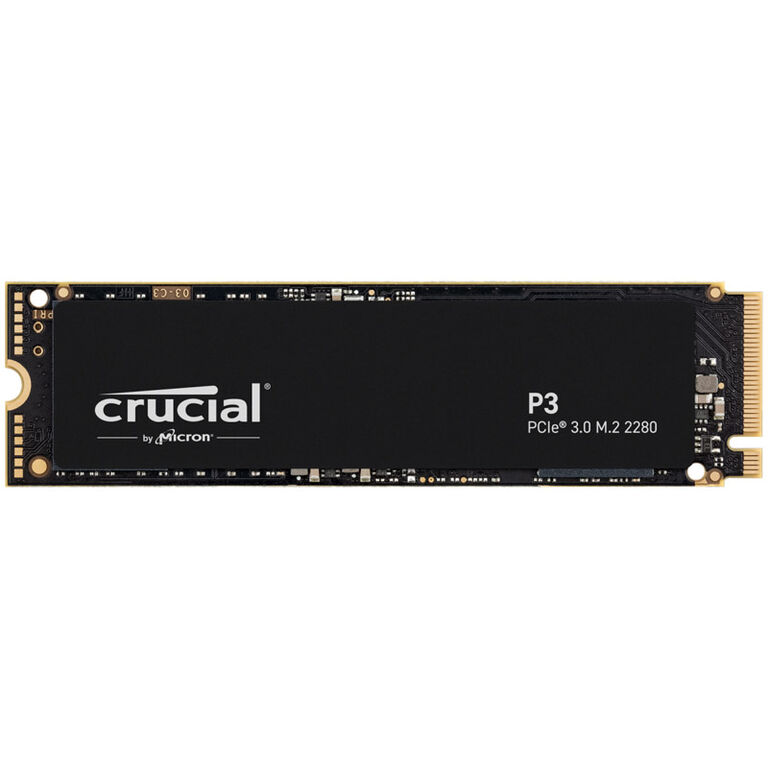 Crucial P3 NVMe SSD, PCIe 3.0 M.2 Type 2280 - 2 TB image number 1