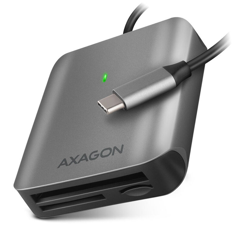 AXAGON CRE-S3C External Card Reader USB-C 3.2 Gen 1, 3-Slot, SD/microSD/CF, UHS-II image number 0