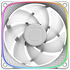 Geometric Future Squama 2503W RGB Fan, 3-pack - 120 mm, white image number null