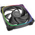 Geometric Future Squama 2503B RGB Fan, 3-Pack - 120 mm, black image number null