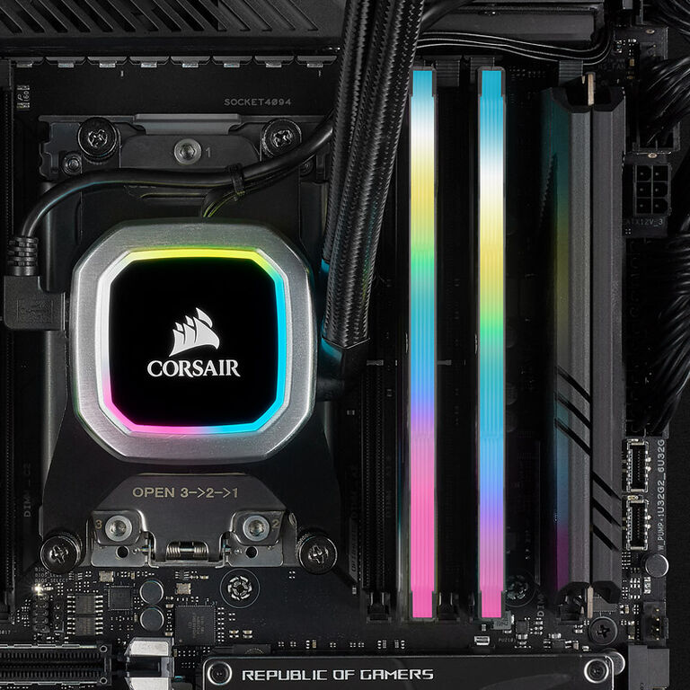 Corsair Vengeance RGB Pro SL für AMD Ryzen, DDR4-3600, CL18 - 32 GB Dual-Kit, schwarz image number 6