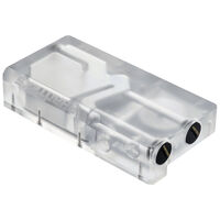 PHANTEKS R160C Reservoir - Transparent Acrylic Backplate, DRGB-LED
