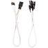 Corsair Premium Sleeved Front Panel Cable Extension Kit, white image number null