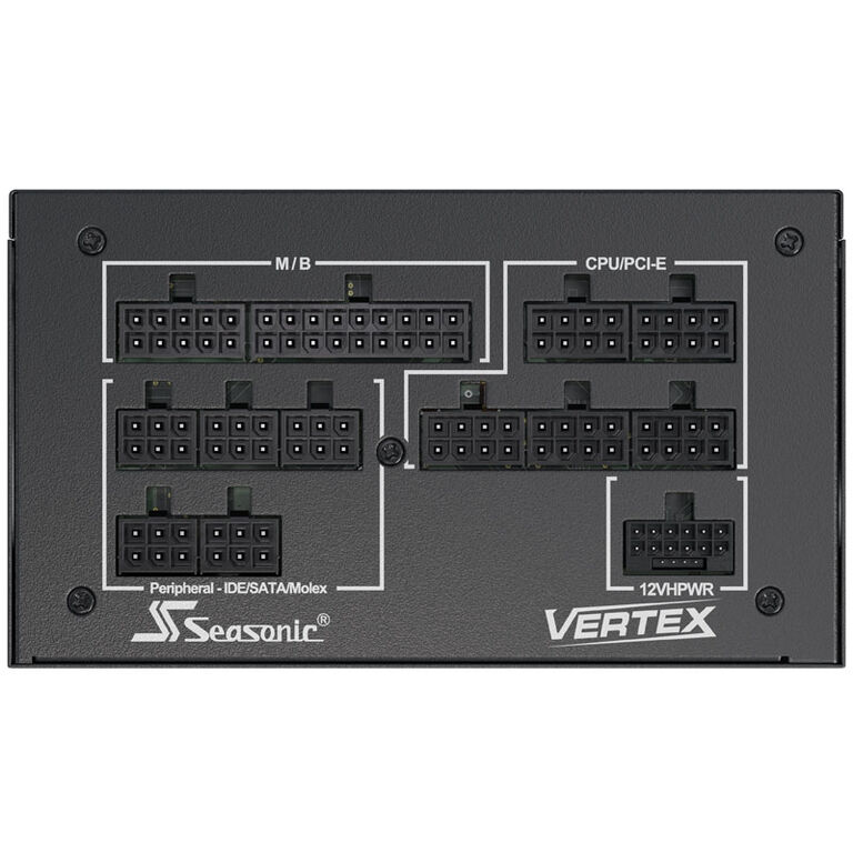 Seasonic Vertex GX 80 PLUS Gold power supply, modular, ATX 3.0, PCIe 5.0 - 1000 Watt image number 5