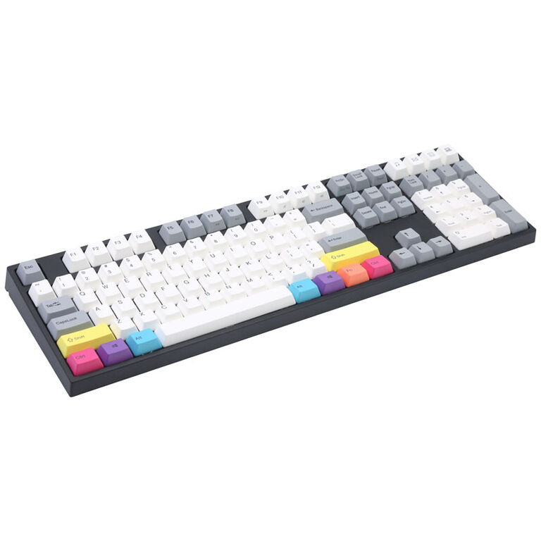 Varmilo VEA108 CMYK Gaming Keyboard, MX-Silent-Red, white LED - US Layout image number 0
