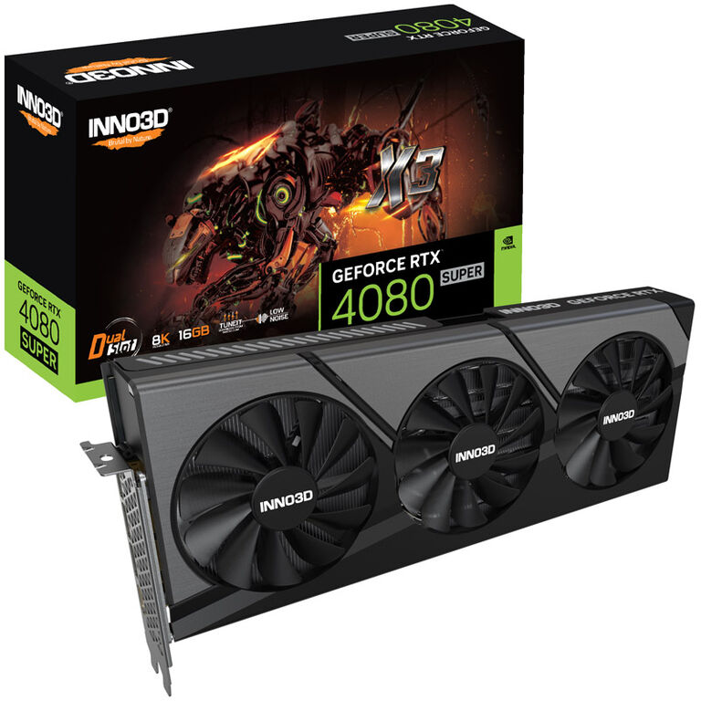 INNO3D GeForce RTX 4080 Super X3, 16384 MB GDDR6X image number 0