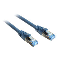 InLine Patch Cable Cat.6A, S/FTP (PiMf), 500MHz, blue - 3m