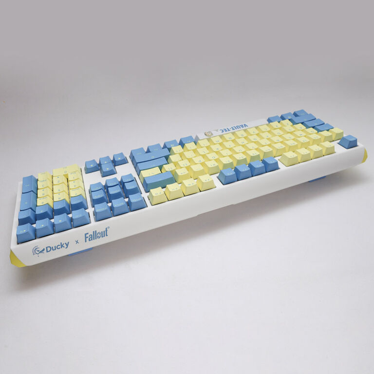 Ducky x Fallout Vault-Tec Limited Edition One 3 Gaming Tastatur + Mauspad - MX-Speed-Silver image number 5