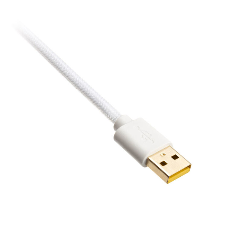 Ducky Premicord Creator coiled cable, USB Type C to Type A - 1.8m image number 2