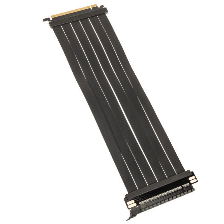 Kolink PCIe 5.0 Riser Cable, 180 degrees, x16 - black, 300mm image number 0