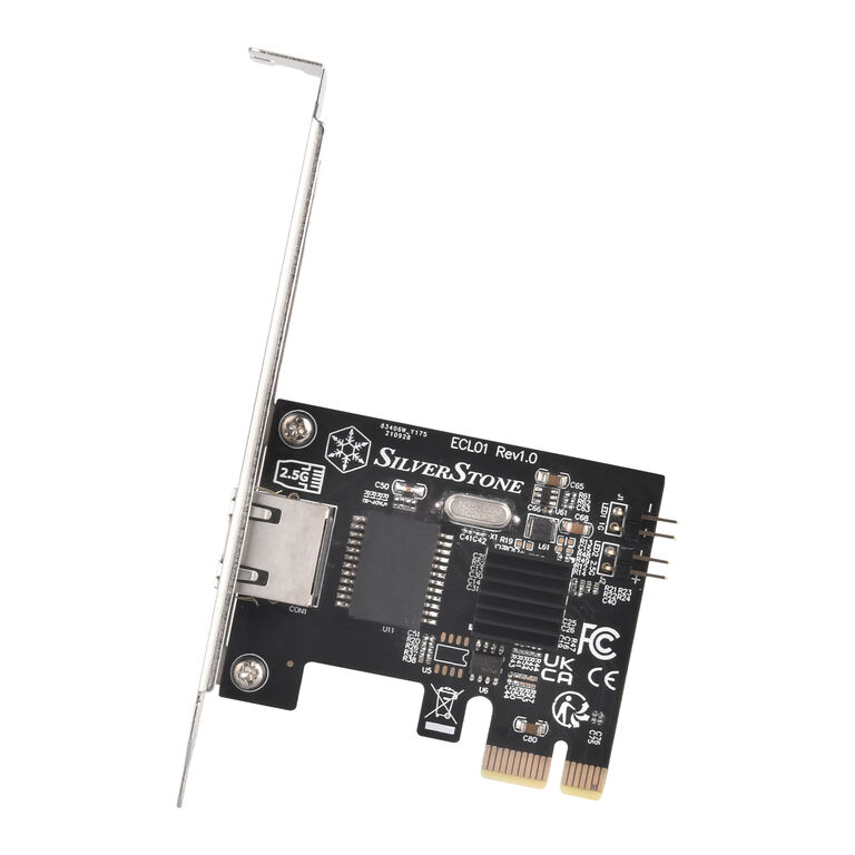Silverstone ECL01, 2.5G network card, PCIe image number 1