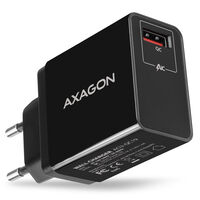 AXAGON ACU-QC19 charger, 1x USB-A, QC3.0/AFC/FCP/Smart 5V / 1.3A, 19W - black