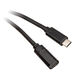 InLine USB 3.2 Gen 2 Extension Cable, USB Type C, black - 1m