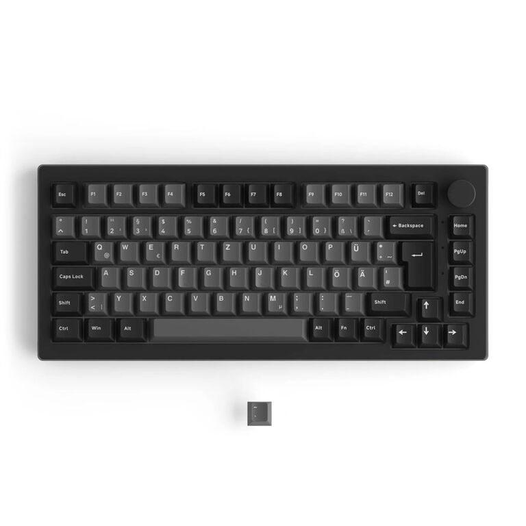 AKKO 5075B Plus S Black&Silver Gaming Keyboard - V3 Pro Cream Blue image number 4