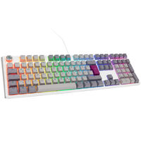 Ducky One 3 Mist Grey Gaming Keyboard, RGB LED - MX-Brown