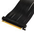 PHANTEKS PCIe x16 Riser flat cable, 90 degrees, 22cm - black image number null