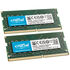 Crucial SO-DIMM, DDR4-3200, CL22 - 32 GB Dual-Kit image number null