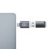 Grey USB-C to USB-A Adapter image number null