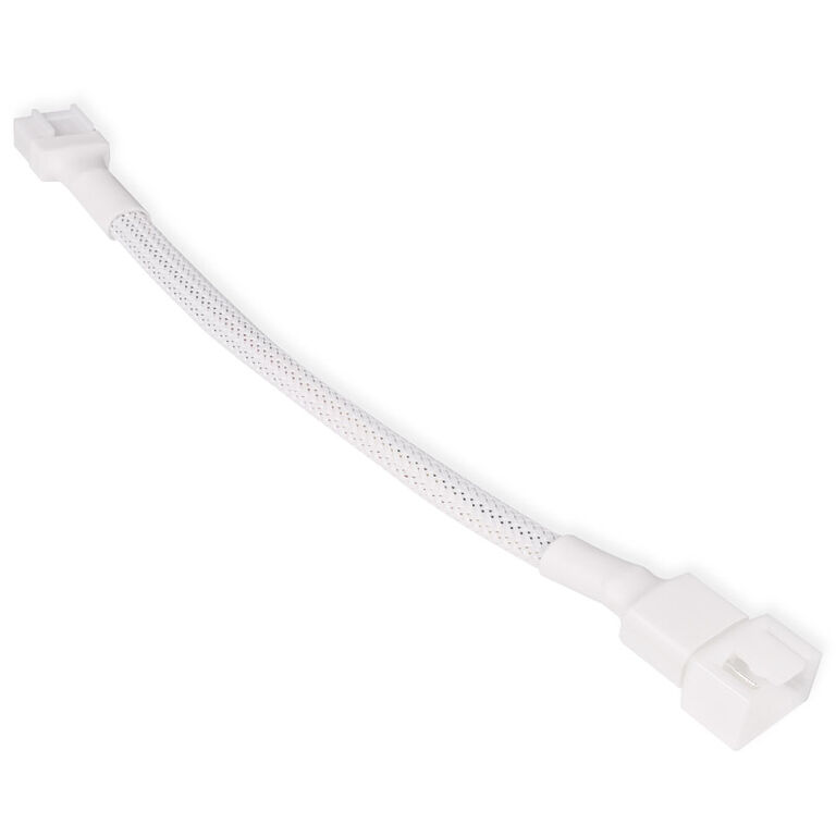 Alphacool fan cable 4-pin to 4-pin extension 15cm - white image number 0