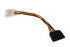 InLine SATA power adapter cable to 4-pin Molex - 15cm image number null