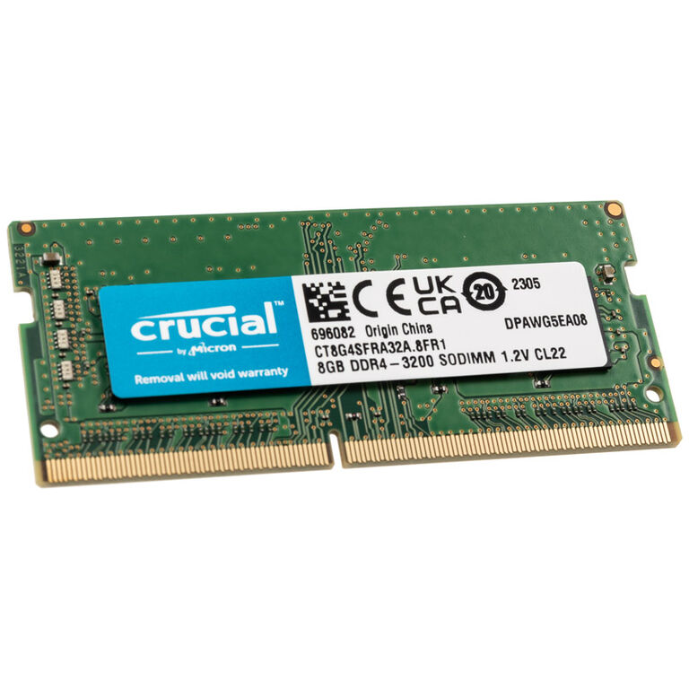 Crucial SO-DIMM, DDR4-3200, CL22 - 8 GB image number 0
