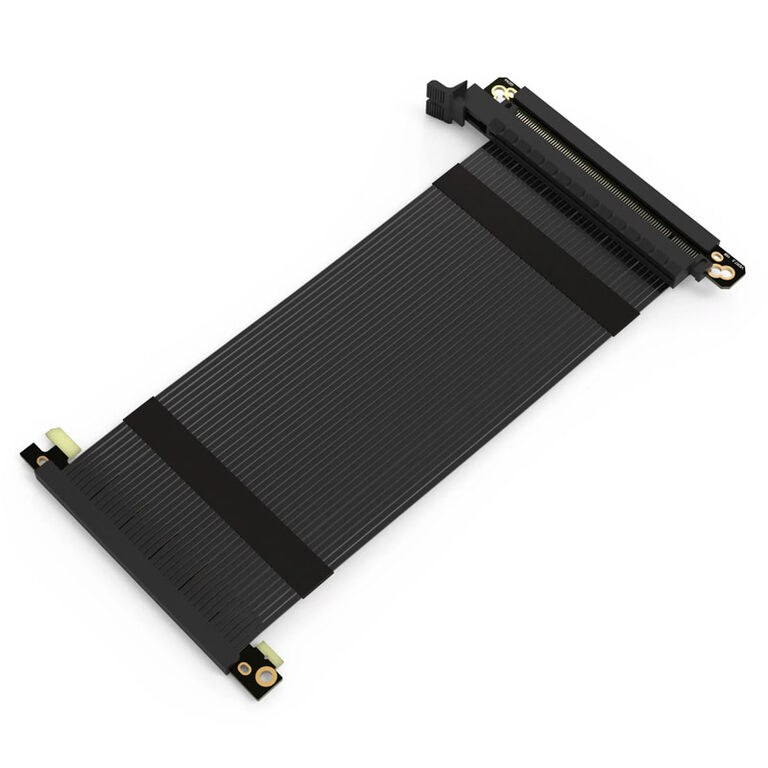 Streacom PCIe 4.0 Riser Flat Ribbon Cable - 210mm, black image number 0