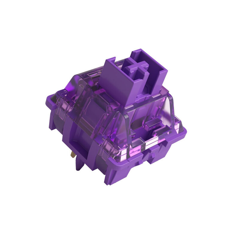 AKKO V3 Pro Lavender Purple Switch, mechanical, 5-Pin, tactile, MX-Stem, 40g - 45 pieces image number 5