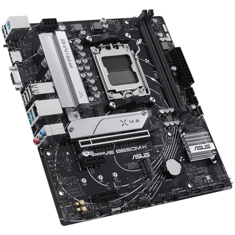 ASUS Prime B650M-K, AMD B650 motherboard, socket AM5, DDR5 image number 1