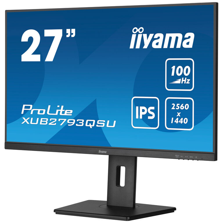 iiyama ProLite XUB2793QSU-B6, 68.6 cm (27 inches) 100 Hz, FreeSync, IPS - DP, HDMI, USB image number 3