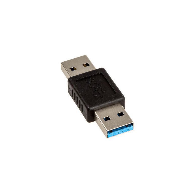 InLine USB 3.0 Adapter, plug A to plug A image number 0