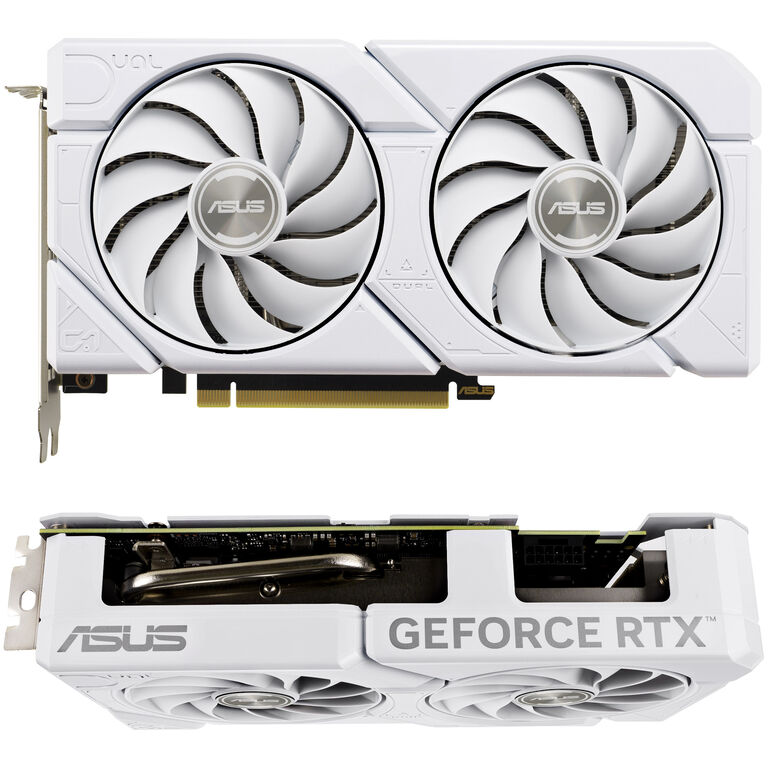 ASUS GeForce RTX 4070 Super Dual Evo White 12G, 12288 MB GDDR6X image number 2