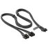 Seasonic 12VHPWR PCIe 5.0 Adapter Cable - black image number null