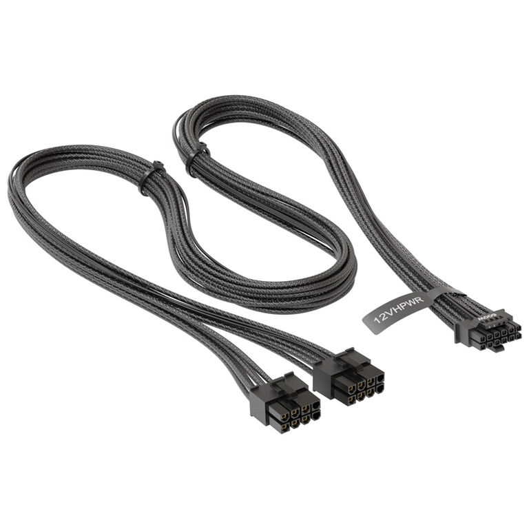 Seasonic 12VHPWR PCIe 5.0 Adapter Cable - black image number 2