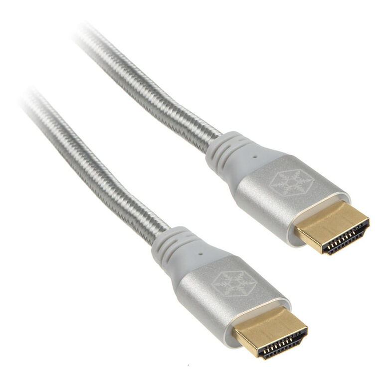 SilverStone SST-CPH01S-1800 HDMI 2.0b Cable, 1.80m - silver image number 0