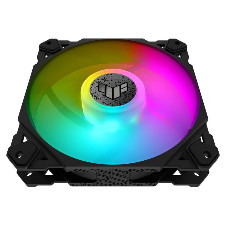 ASUS TUF Gaming TF120 ARGB Fan 3-pack incl. RGB controller - 120 mm, black image number 5