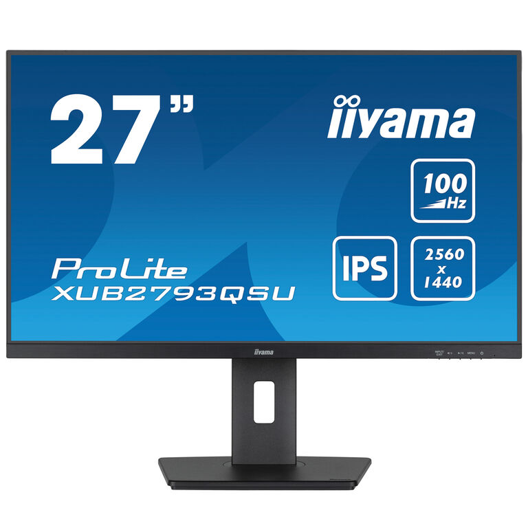 iiyama ProLite XUB2793QSU-B6, 68.6 cm (27 inches) 100 Hz, FreeSync, IPS - DP, HDMI, USB image number 1