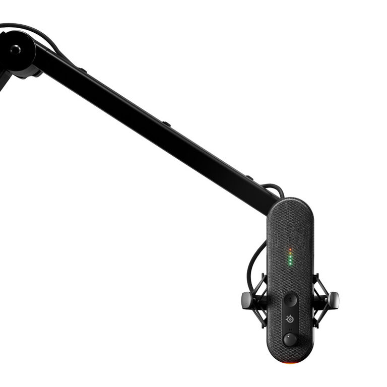 SteelSeries Alias Streaming-Mikrofon, USB, RGB - schwarz image number 4