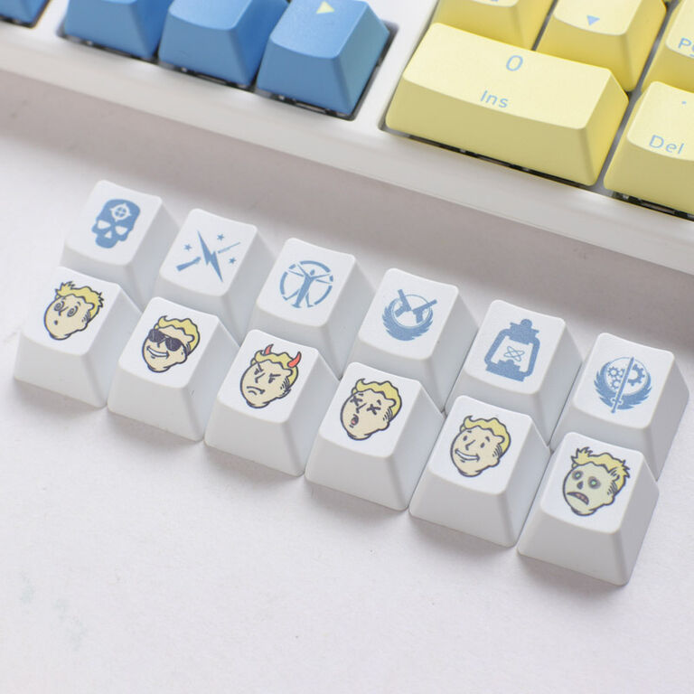 Ducky x Fallout Vault-Tec Limited Edition One 3 Gaming Tastatur + Mauspad - MX-Silent-Red image number 9